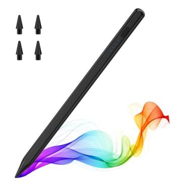 Imagem de MoKo Lápis para iPad (A16) 11ª 10ª geração, caneta Stylus para Apple iPad 11/10/9/8/7/6/A16, Mini 7/6/5, Air M3/M2 27.9 cm/33.0 cm/5/4/3, Pro M4 33.0 cm/32.8 cm cm/27,99 cm Sensibilidade de inclinação