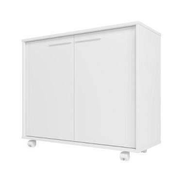 Imagem de Cômoda Infantil Alegria 2 PT Branca - Modern