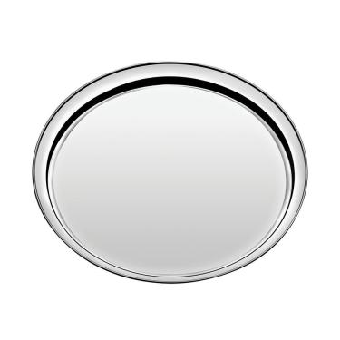 Imagem de Bandeja Tramontina Service Em Aço Inox Redonda 40 Cm