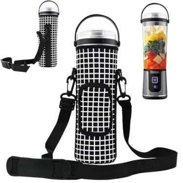 Imagem de NUENSS-ROR Bolsa De Armazenamento Para Liquidificador Portátil Ninja Com Capa Protetora Contra Poeira E Alça Ajustável Bc151Nv/Bc51Nv/Bc151Bk/Bc151Cr/Bc151Em/ Bc151Pr/Bc151Wh/Bc155Ps Blast (Verifica