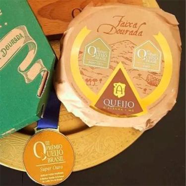 Imagem de Queijo Artesanal Faixa Dourada - Prêmio Super Ouro - Queijo D'Alagoa