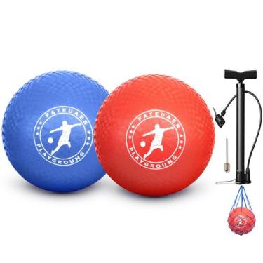 Imagem de Conjunto de kickball FATEUAER de 10 polegadas com bomba, bola de playg