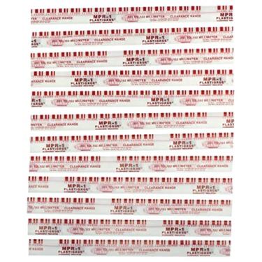 Imagem de Calibrador de folga de rolamento MPR1 Clevite PLASTIGAGE VERMELHO .002-.006