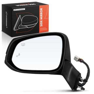 Imagem de A-Premium Espelho retrovisor elétrico do lado do motorista - compatível com Toyota Sienna 2021-2024 - Espelho retrovisor externo externo dobrável elétrico aquecido com luz de seta e detecção de ponto