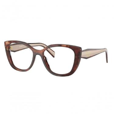 Imagem de Armação Óculos De Grau Feminino Prada Prb04v 07r101 53