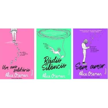 Imagem de KIT 3 LIVROS Alice Oseman Um ano solitário + Rádio Silêncio + Sem Amor