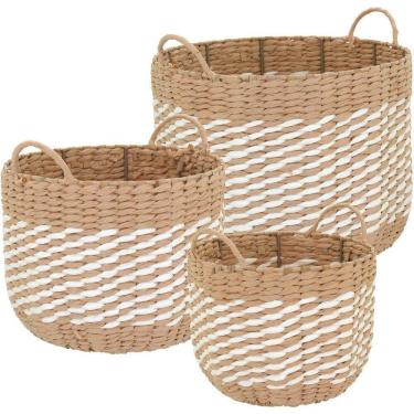 Imagem de Canggu Cesta Fibra Natural 3Pç