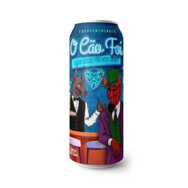Imagem de Cerveja Demonho O Cão Foi Quem Botou Pra Nóis Beber Juicy IPA Lata 473