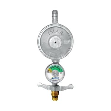 Imagem de Registro Regulador de gás IMAR 1kg/h com Manômetro 0728/06B