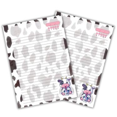 Imagem de Refil de fichário 80 folhas vaquinha universitário pautado decorado