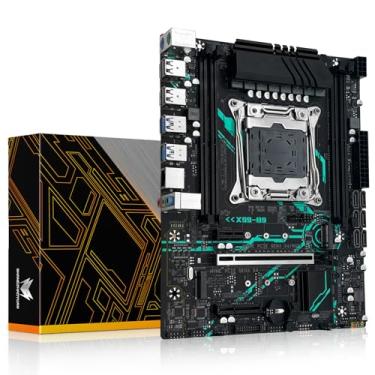 Imagem de SHANGZHAOYUAN Placa-mãe X99 B9 LGA 2011-3 para processadores Intel Xeon E5 V3/V4 Core i7 Series (DDR4 Max 128GB, PCIe 3.0, NVME/NGFF M.2, Gigabit LAN, SATA 3.0, USB 3.0) PC Server Motherboard M-ATX