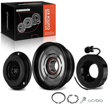 Imagem de A-Premium Kit de embreagem de compressor A/C de substituição para Kia Spectra 2004-2006 Spectra5 Kit de embreagem de compressor AC, 12V, 117,47 mm, 4PK