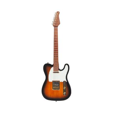 Imagem de Guitarra Benson Hardy 904 Tele Sunburst Escudo Branco Bag