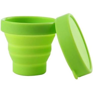 Imagem de Copo retrátil em Silicone com Tampa Casa (150 ml)
