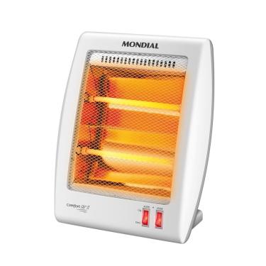 Imagem de Aquecedor Quartzo Comfort Air II Mondial Branco e Cinza 900W A-15