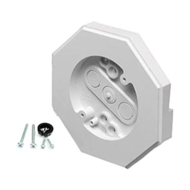 Imagem de MotiveTech Conjunto de Blocos de Montagem Lateral para Montagem de Luminárias, Branco, Tamanho real