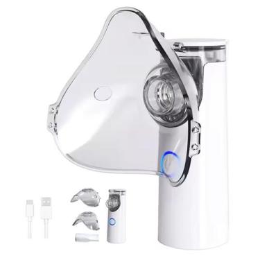 Imagem de Nebulizador Inalador Ultrassonico Sem Fio Silencioso Inalaçao Adulto C