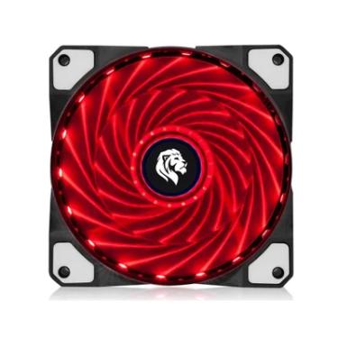 Imagem de Cooler FAN Hayom, 120mm, Vermelho - FC1300