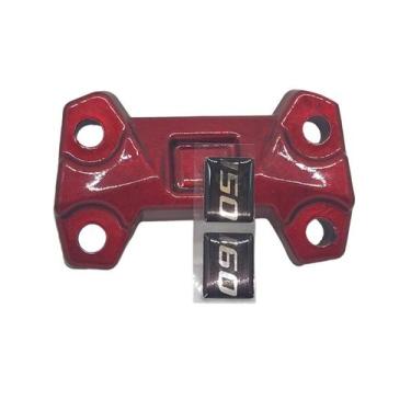 Imagem de Cadeado Mesa Guidão Vermelho Cg150 160 Fan Titan Cargo Start - Mmb