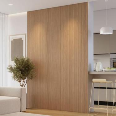 Imagem de Kit 3 Placas de Painel Ripado Toronto 250cm X 58cm X 3,3mm (rende 4,35