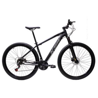 Imagem de Bicicleta Aro 29 Bike Ksw Xlt 21 Marchas Alumínio Freio A Disco Preto Fos -ad Prata 19