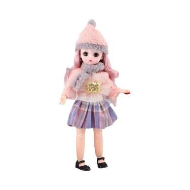 Imagem de Boneca BJD Anime De 30cm Com Roupas De Princesa, Saia Loli, Brinquedo 