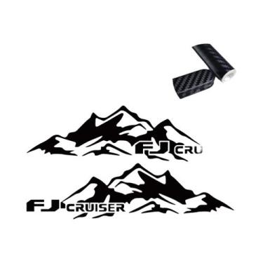 Imagem de Adesivos Laterais Para Porta De Carro Toyota FJ Cruiser, Decalques De 