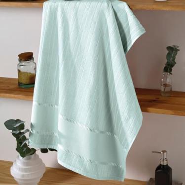 Imagem de Toalhas Lavabo Bella Dohler para Bordado Cruz (3, 9651 - Turquesa, 45cm X 30cm)