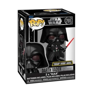 Imagem de Funko Pop! SFX: Star Wars - Darth Vader - boneco de vinil colecionável - ideia de presente - mercadoria oficial - brinquedos para crianças e adultos - fãs de filmes - boneco modelo para colecionadores