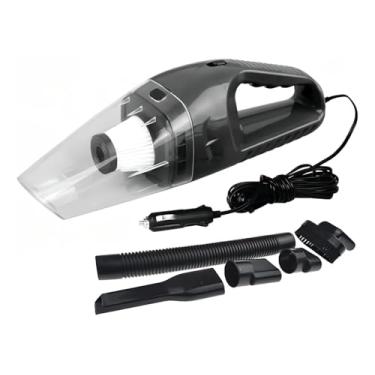 Imagem de Aspirador Portátil Recarregável MXC003 – 100W de Potência, Bateria 3600mAh, Sem Fio, Compacto e Leve, Sucção Seco e Úmido, Acessórios Inclusos para Carro Moto e Pequenos Ambientes