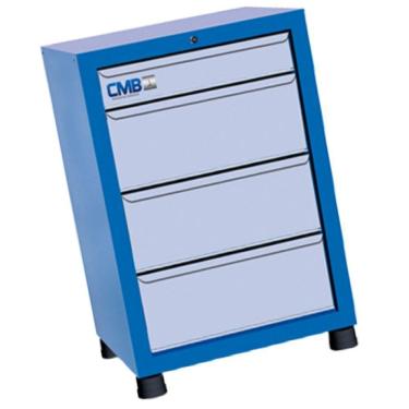 Imagem de Gaveteiro Modular Pequeno Com 4 Gavetas Gav609 Cmb