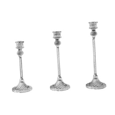 Imagem de Generic 3x Suporte para velas, enfeite para castiçal, suporte nórdico para velas, decoração para festa de inauguração de hotel, fazenda