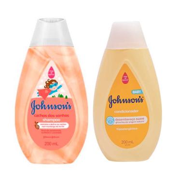 Imagem de Kit 1 Shampoo Johnson`s Baby Cachos dos Sonhos 200ml