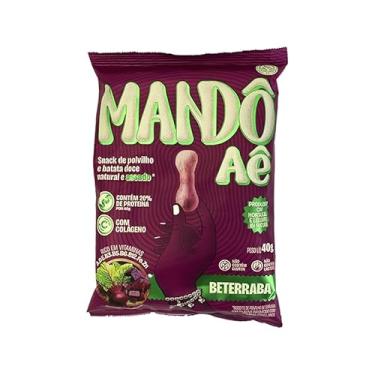 Imagem de Biscoito de Polvilho Beterraba Mandô Aê 40g