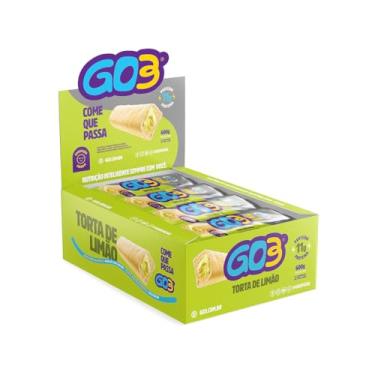 Imagem de BARRA PROTEICA GO3 50G - DISPLAY 12 UNIDADES - TORTA DE LIMí O - 50G