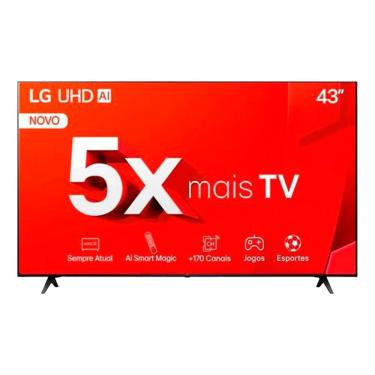 Imagem de Smart Tv LG 43&quot; pol  LED 4K UHD Smart Pro Thinq® AI - 43TU801C0SA.AWZ