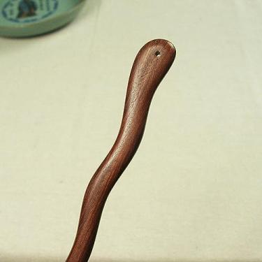 Imagem de Grampos de cabelo vintage esculpidos de madeira sândalo pauzinhos vara de cabelo étnico pino de cabelo feminino joias acessórios