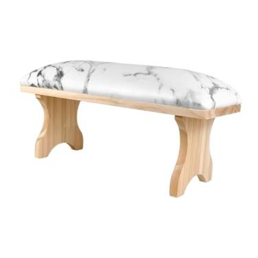 Imagem de oshhni Apoio de Braço de Unha PU Portátil, Equipamento para Unhas Colocado Abaixo Do Suporte de Mão de Manicure, Tapete de Mesa para Unhas, Tecnologia para M, mármore impresso