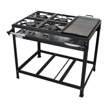 Imagem de Fogão 4 Bocas com Chapa Alta Pressão Linha Prime Itajobi