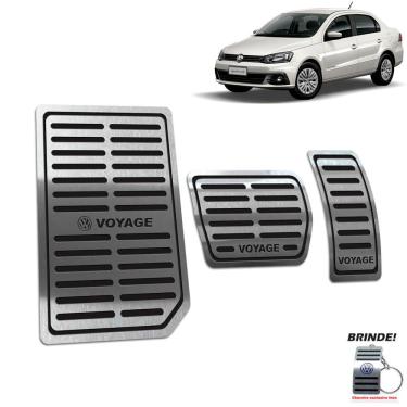 Imagem de Pedaleira Automático + Descanso Voyage 2010 A 2020 Preto