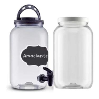 Imagem de Dispenser Amaciante Sabão Liquido Alvejante Bebidas 3,6l 2un - Bandeir