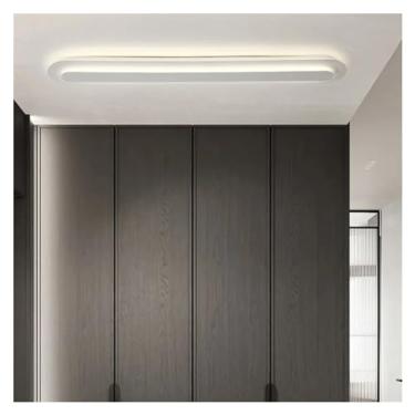 Imagem de Luminária de teto LED moderna para sala de estar, corredor, quarto, lâmpada de corredor com economia de energia e design elegante para lustres de varanda de foyer