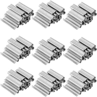 Imagem de Anel de porco com 6000 anéis de porco – Ferramenta de braçadeira de gaiola resistente para galinheiros, cercas, estofados, assentos de carro e reparo de tela de arame - 6000 anéis