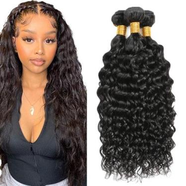 Imagem de Pacotes de cabelo Poirewa Water Wave 10A Brazilian Virgin 28-32 - Poir