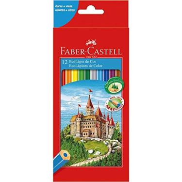 Imagem de Faber Castell Lapis de COR Sextavado Ecolapis 12 Cores S/KIT