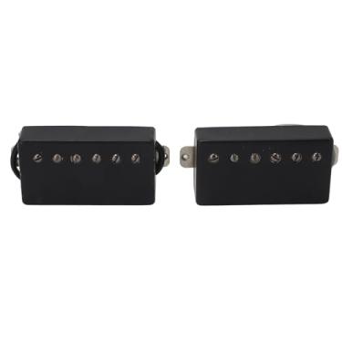 Imagem de Generic Captador de Bobina Dupla, Som Poderoso Guitarra Elétrica Humbucker Captador Alnico 5 Com Acessórios para Baixo (GMB227 Preto)