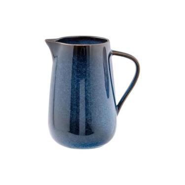 Imagem de Jarro 1700ml Retro Cerâmica Jarra de Água Fria Com Alça Resistente ao Calor Jarro Para Quente/Fria, Chá Gelado e Bebidas Suco