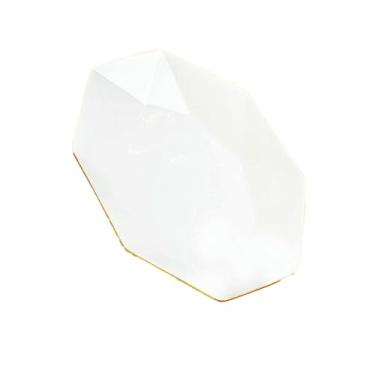 Imagem de Conjunto de pratos de cerâmica pintados à mão para casa utensílios de mesa criativos de porcelana - prato de peixe de 30,5 cm