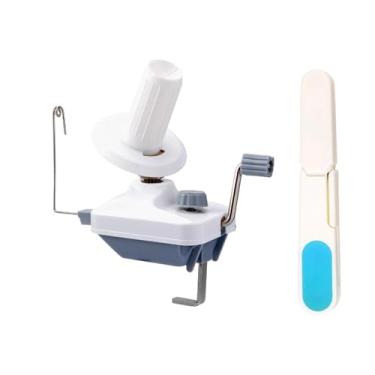 Imagem de Esquirla Enrolador de fios manual, enrolador de fios manual, ponto tricô, baixo ruído, suporte de linha, máquina de enrolamento de para fábrica