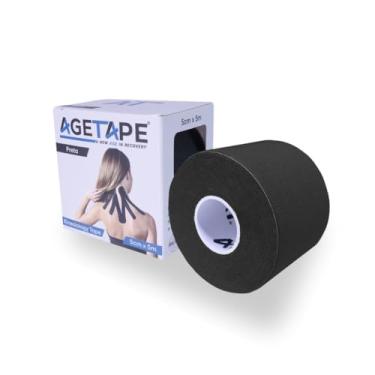 Imagem de Agetape Kinesiology Tape 5cm X 5m - Preto